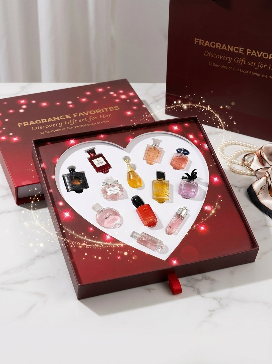 12-Piece Mini Perfumes Gift Set For Her