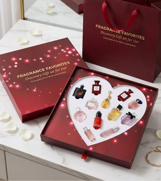 12-Piece Mini Perfumes Gift Set For Her