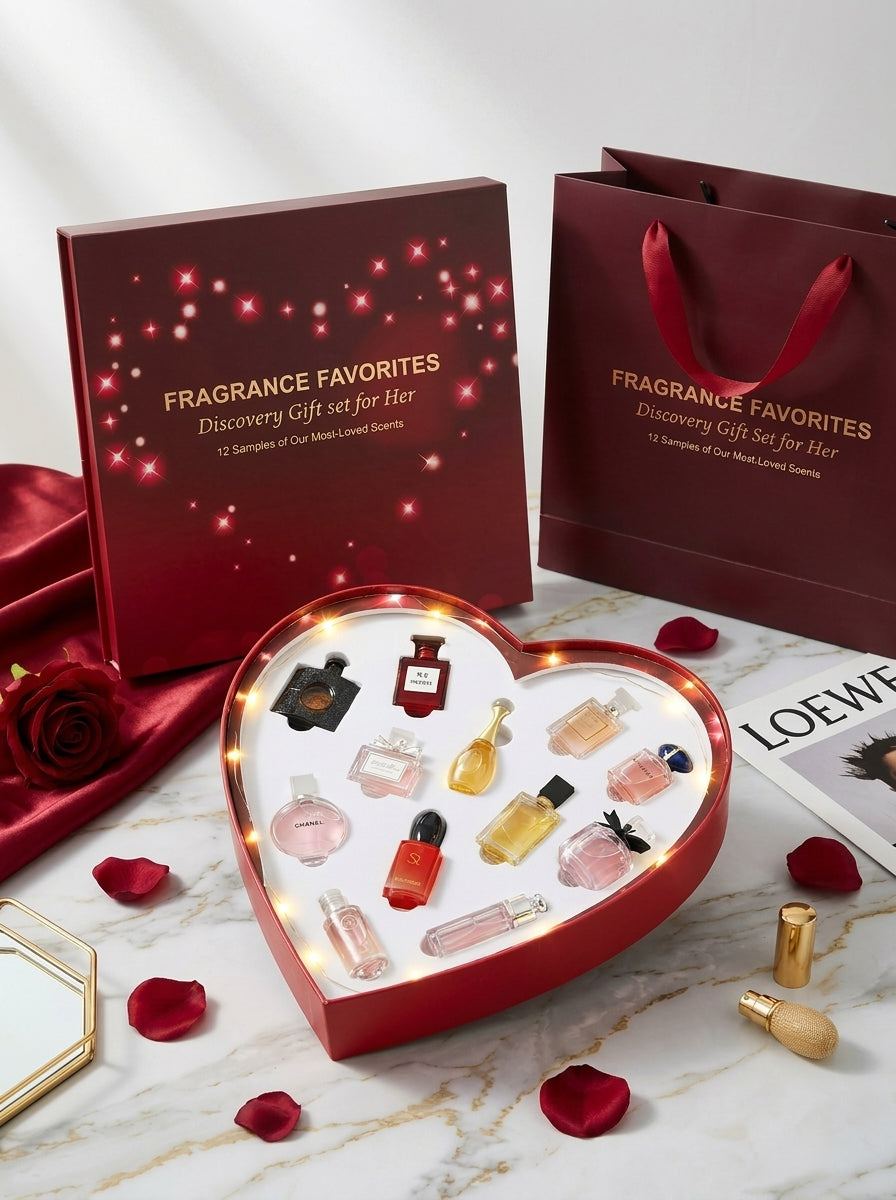 12-Piece Mini Perfumes Gift Set For Her